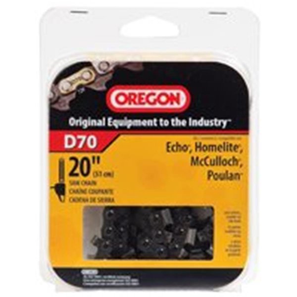 Noregon Systems Oregon Cutting Systems D70 20 in. Chainsaw Replacment Chain OR386398